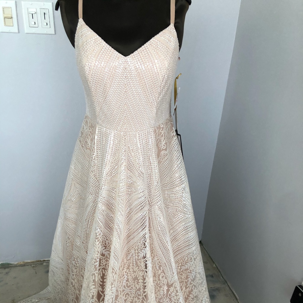 Spaghetti Straps Evening Dress